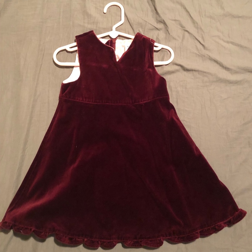 Baby Gap 2T Velvet Dress